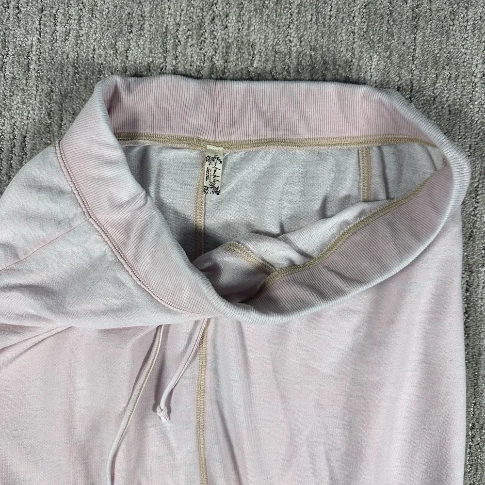 INTIMATELY FREE PEOPLE Size S Cozy All Day Harem Joggers Daylight Fig/Light Pink